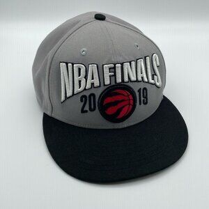 New Era NBA Finals Toronto Raptors Snapback Hat Black